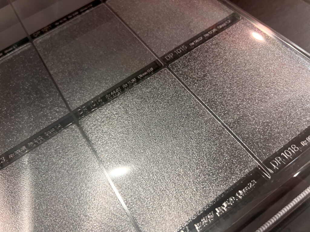 plastic finish